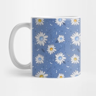 Daisy in blue Mug